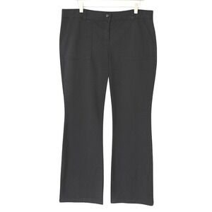White Stag Black Cotton Blend Pants Women's 18 Work Business Casual Classic